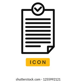 Approved vector icon
