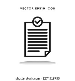 Approved vector icon