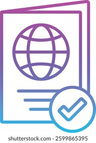 Approved vector icon. Can be used for printing, mobile and web applications.