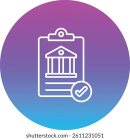 Approved vector icon. Can be used for printing, mobile and web applications.