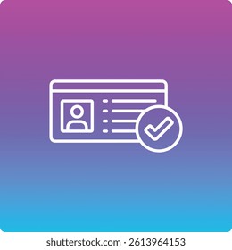 Approved vector icon. Can be used for printing, mobile and web applications.