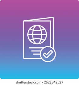 Approved vector icon. Can be used for printing, mobile and web applications.