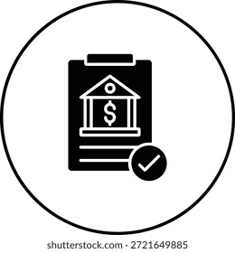 Icono de Vector aprobado. Se puede utilizar para aplicaciones de impresión, móviles y de Web.