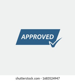 approved vector icon thumbs up certified