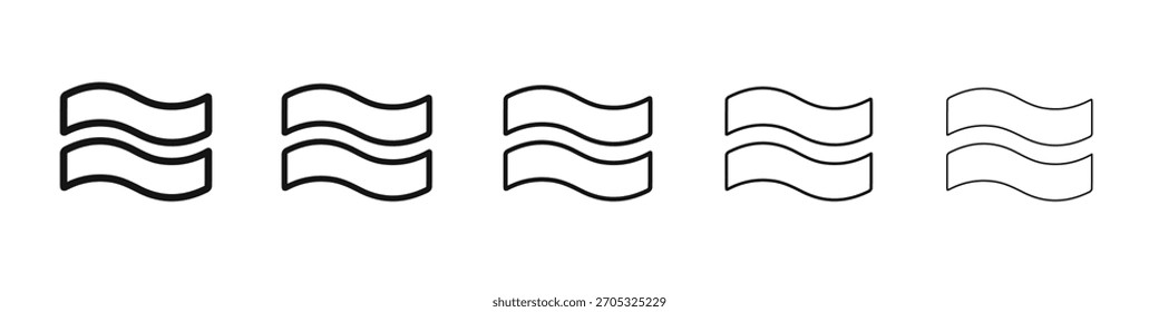 Approximately equal icon design, logo, app, UI. Vector illustration, EPS
