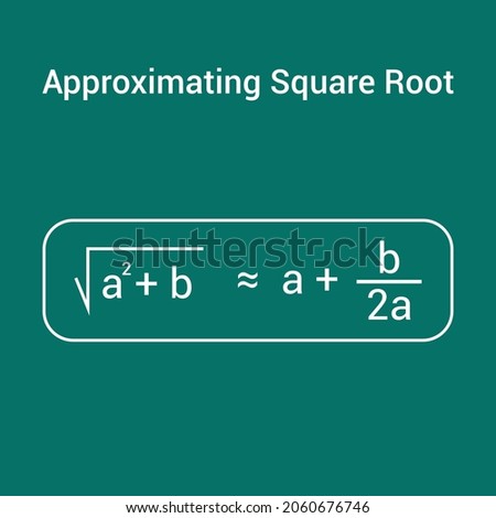 the approximating square root formula