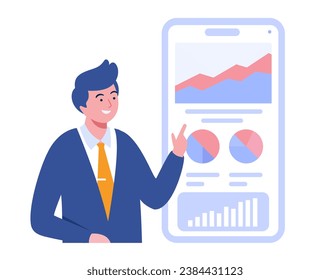 Apps developer, application programmer, coding, ui and ux, design application, technology, vector banner for landing page website