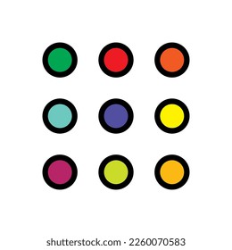 Apps icon line isolated on white background. Black flat thin icon on modern outline style. Linear symbol and editable stroke. Simple and pixel perfect stroke vector illustration.