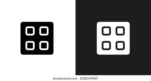 Apps icon logo set vector