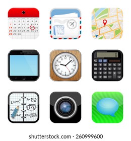 Apps icon set