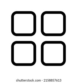 Apps Icon Vector Symbol Design Illustration