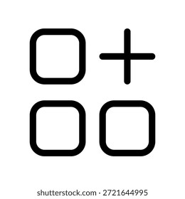 Apps Icon Vector Symbol Design Illustration