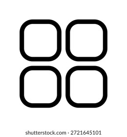 Illustration zum Entwurf eines Vektorsymbols für Apps