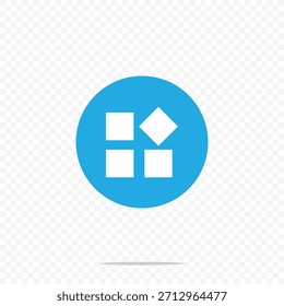 Apps Icons in schwarzer Füllung und Linienstil .Vector Illustration .EPS 10 .