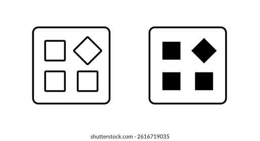 Apps icons set for website design