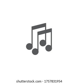 Beschreibt den Design-Vektorgrafik des Musiksymbols