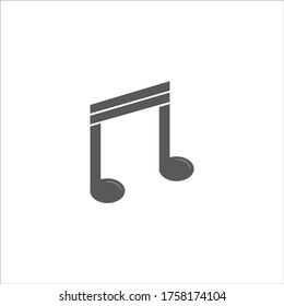 Vector de diseño de iconos de música de aplicaciones