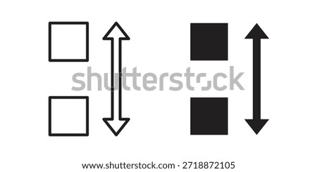 Apps sort icons sign vectors. suitable for web, app, infographic, etc