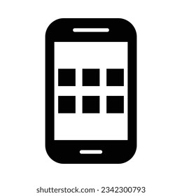 Apps Vector Glyph Icon For Personal And Commercial Use.
