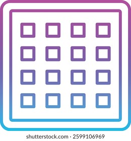Apps vector icon. Can be used for printing, mobile and web applications.
