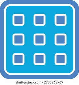 Apps vector icon. Can be used for printing, mobile and web applications.