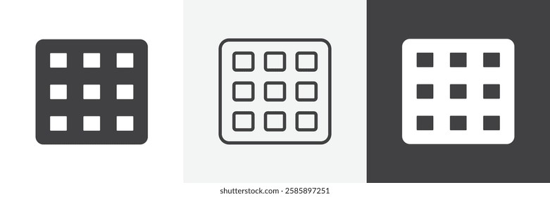 Apps vector icons collection graphic designs for ui designs