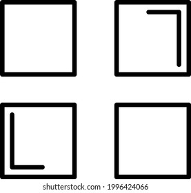 Apps Vector Line Icon Design
