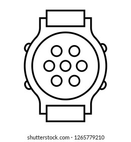 Apps, watch, internet icon vector image. Can also be used for Smart Watch. Suitable for mobile apps, web apps and print media.