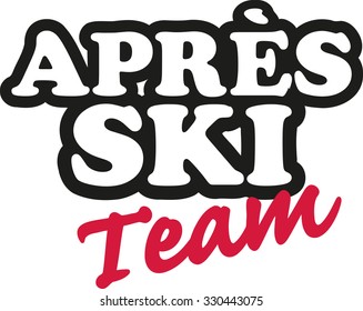 Apres ski team