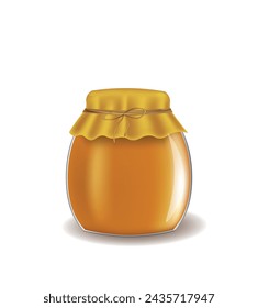 Marillenglas, Vektor-Illustration