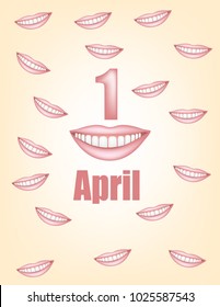 April 1 postcard
