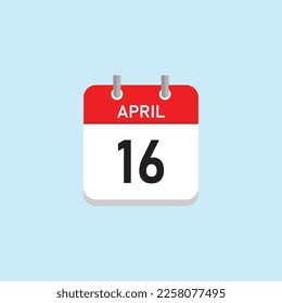 Diseño de Conceptos del 16 de Abril. Ilustración vectorial.
