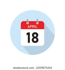 Diseño de Conceptos del 18 de Abril. Ilustración vectorial.