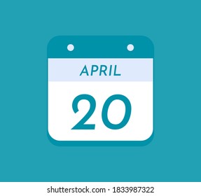 20. April Eintägiger Kalender, 20. April