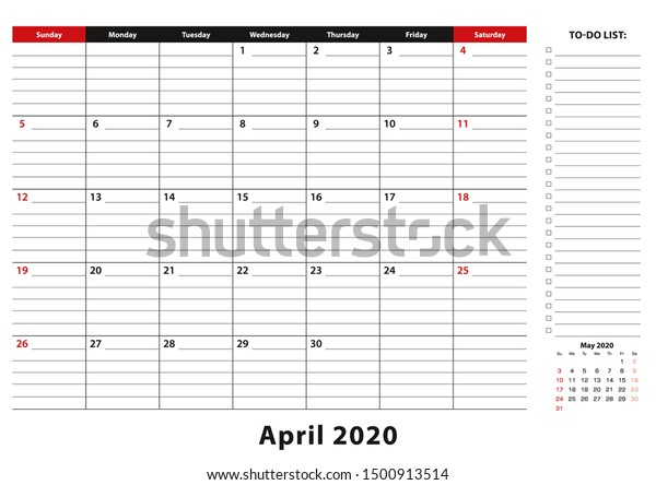 Weekly Calendar April 12 2020 To April 18 2020 Pdf Word