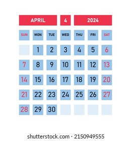 2024 Calendar Images, Stock Photos & Vectors 