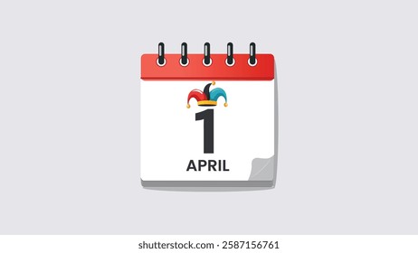 April Fool’s Day Calendar Icon