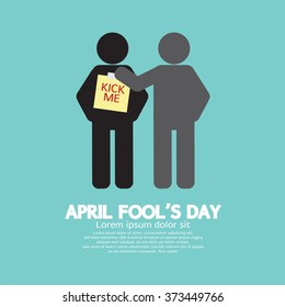 April FoolÃ¢??s Day Concept Symbol Vector Illustration