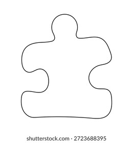 Día de los Inocentes Dibujo continuo de una línea, ilustración de contorno minimalista, estilo de arte lineal moderno.