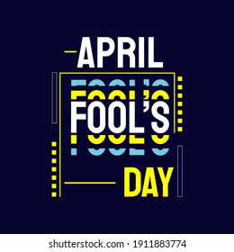 April Fool’s Day  Vector Illustration. Suitable for greeting card poster and banner