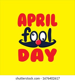 April Fool Day T-shirt.April Fool's Day T-shirt And Vector Design.
