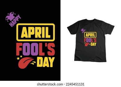 Aprilscherz, Vektor, Aprilscherz, Beauty Fool Day Shirt, Comedy Shirt, Happy Fools Day, Kids Shirt Design, AI, EPS-Dateien für Cricut