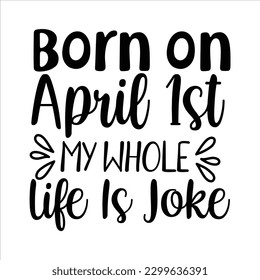 April fool t-shirt vector bundle.