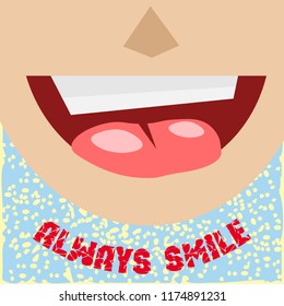 April Fool's Day. always smile