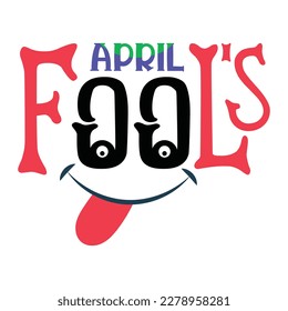 April fools day background or banner design template with funny prank illustration vector for april fools day event 1 april celebration.