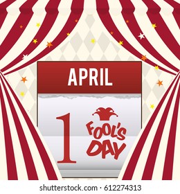 april fools day calendar design
