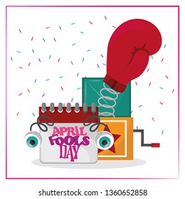 April fools day card