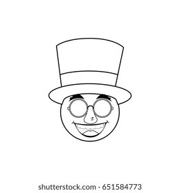 April fools day cartoon face