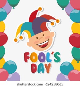 april fools day celebration card