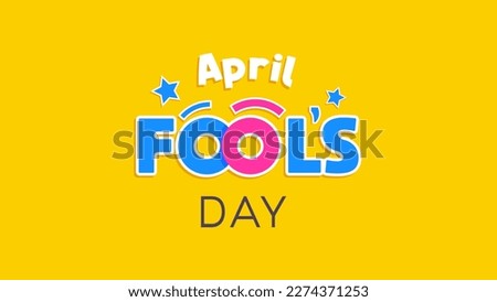 April Fools day celebration. April fun is full of jokes. Celebrate April Fools Day with trumpets and clown hats. celebrate april	
